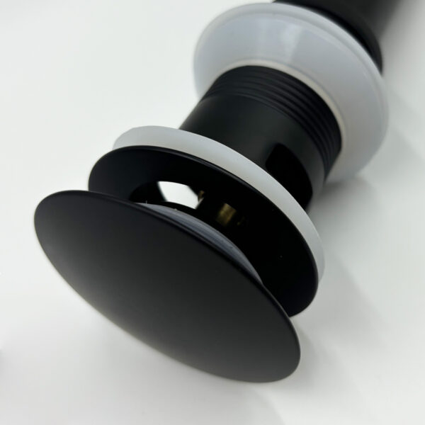 2 Pcs Bathroom Sink Drain with Overflow, Vessel Sink Lavatory Vanity Pop Up Drain Stopper, 304 Stainless Steel