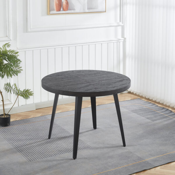 3344287d13b743a9817b54e3cbfc2620_0f086a722ea0e4c4c1dc9330268fad90 Extendable table,DINING TABLE,OFFICE TABLE,COFFEE TABLE,metal leg,MDF top,100/140/180x100x75cm,BLACK COLOR