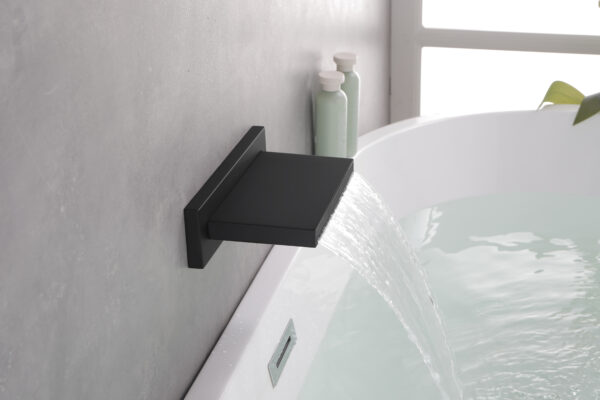 345e362105484b33b4c8335bb4d9a263_91bee096d556414ce83b24be7bacdd7c Wall Mounted Bathroom Rain Shower System Set with 10" Rain Shower Head, Handheld Shower and Tub Spout