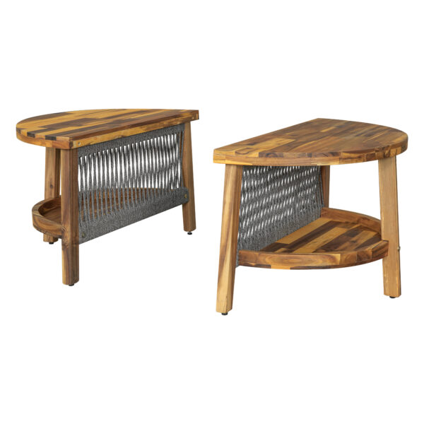 U_STYLE 6 - Person Outdoor Seating Group with Cushions and A Coffee Table(old sku:WY000379AAE)