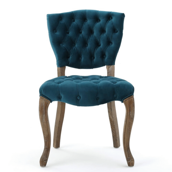 KD TUFTED CHAIR (WTHR)( SET OF 2 )