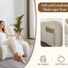 Bean Bag Chair for Adults with Armrests - Oversized Comfy Beanbag Lounge Lazy Floor Sofa Accent Chair for Living Room, Bedroom