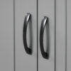 Bathroom Storage Cabinet with Doors and Drawer, Multiple Storage Space, Adjustable Shelf, Grey (Old Sku:WF308204AAE)