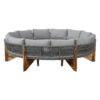 U_STYLE 6 - Person Outdoor Seating Group with Cushions and A Coffee Table(old sku:WY000379AAE)