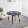 Extendable table,DINING TABLE,OFFICE TABLE,COFFEE TABLE,metal leg,MDF top,100/140/180x100x75cm,BLACK  COLOR