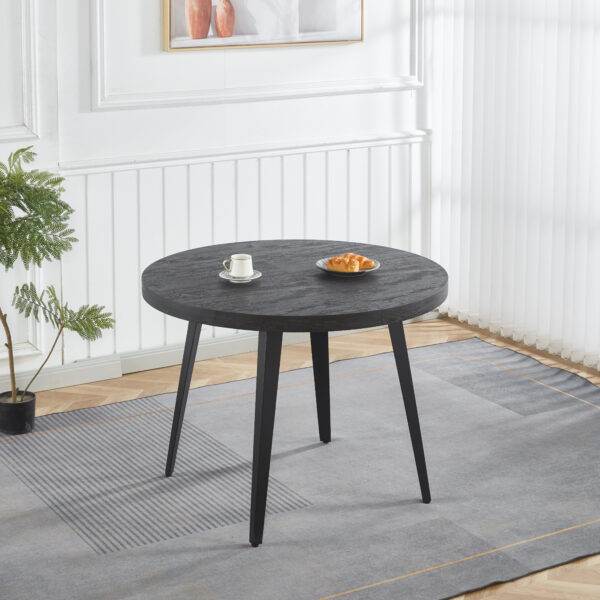 63610b4a4c3a470c806a13dafd699dee_ac4f5f4102c8608ae229d6ee538f9315 Extendable table,DINING TABLE,OFFICE TABLE,COFFEE TABLE,metal leg,MDF top,100/140/180x100x75cm,BLACK COLOR
