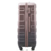 Luggage Sets New Model ABS Hardshell 3pcs Clearance Luggage Hardside Lightweight Durable Suitcase sets Spinner Wheels Suitcase with TSA Lock 20''24''28''( golden)