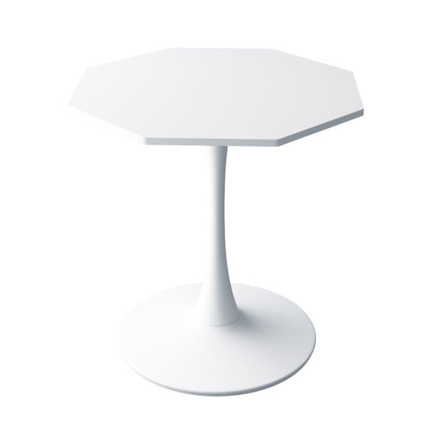 707b351814ba4180932ce152e4f1fc5e_20231019_ad9d778ded251dcb61ec6ed69710807c 31.50"Modern Octagonal Coffee Table with MDF Table Top,Metal Base, for Dining Room, Kitchen, Living Room,White