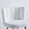 1+4,5pieces table and chair,white dining sets,kitchen sets,coffee sets,MDF table and fabric chair