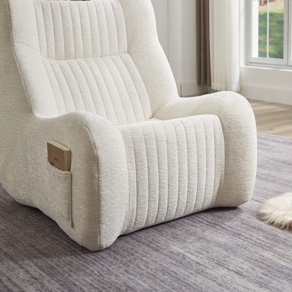 Bean Bag Chair for Adults with Armrests - Oversized Comfy Beanbag Lounge Lazy Floor Sofa Accent Chair for Living Room, Bedroom