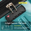 Hardshell Luggage Sets 3 Piece Gradient Color Expandable Suitcase with Spinner Wheels and TSA Lock Lightweight 20" 24" 28" Available,Green+Yellow