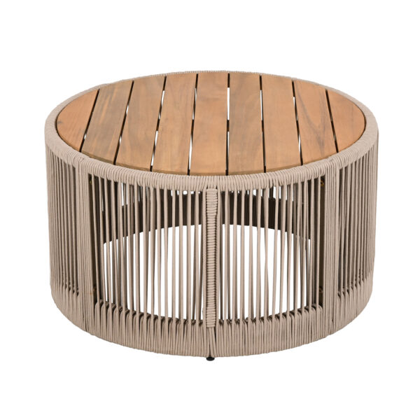 acd1f941c6744f57b470d6e73b67e439_df9f119146b95adbe9daf496b1e8e59c Rustic Industrial Table Set of 2,Coffee Table & Side Table with Woven Rope Design, Modern Functionality Stylish Table Set for Living Room and Home Decor-Rope Beige
