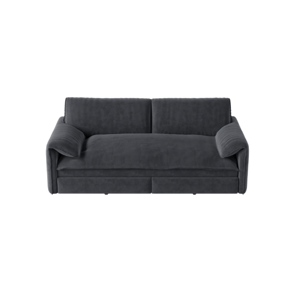 66" Queen Pull Out Sofa Bed, 3-in-1 Convertible Sleeper Sofa with Side Storage,Multi-Functional Velvet Loveseat Bed for Living Room,Bedroom,Apartment,Office.(Old Sku:W1885P154639/W1885P214785)
