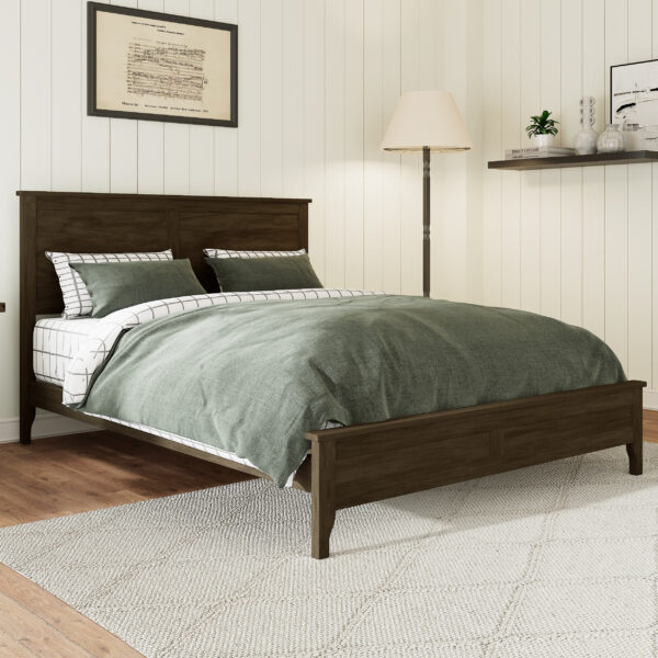 b698e00c31224d9f8725a662e87adc32_07c23396d983369dcf72e6e2068d39af Modern Solid Wood Queen Size Platform Bed with Sturdy Wooden Slats Support,No Box Spring Needed, Espresso