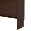Shoe Cabinet with 3 Flip Drawers,Narrow Shoe Rack Cabinet, Entryway Shoe Storage Cabinet with Open Shelves, Freestanding Hidden Shoe Rack Organizer with Solid Wood Legs for Hallway, Living Room, Large