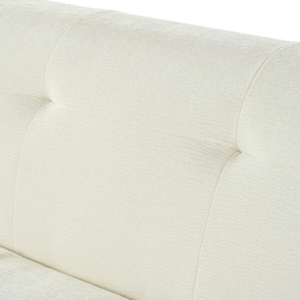 U_Style 85.8" Wide Chenille Fabric 3-Seater Sofa with Tufted Style, Full Sponge Compression Design, with Powder-Free Foam, Pocket Spring for Extra Comfort, 23.6" Seat Depth, No Assembly Required,for L