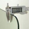 Wall mounted LED lighting mirror/bathroom mirror/full-length mirror/makeup mirror, three color lighting+dimming+IP44 waterproof+anti fog+touch switch 24 × 48 inches