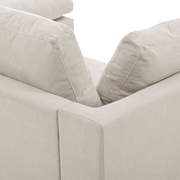 U_STYLE Upholstery Convertible Sectional Sofa, L Shaped Couch with Reversible Chaise