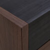 32.5''-58.8'' Extendable & Rotating Cabinet with 1 Drawer, 90-Degree Corner Cabinet, Multifuctional Storage Combination Cabinet for Living Room, Hallway, Entryway, Black & Walnut