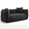 Soft beanbag chair with high resilience foam core for two people. The comfortable square recliner sofa is ideal for family members and friends engaged in games, reading, watching TV