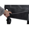 Expandable Dual-Layer Utility Wagon with 100% Extra Space - Grocery Cart for Camping, Shopping, Sports, Gardening, Fishing, Gray