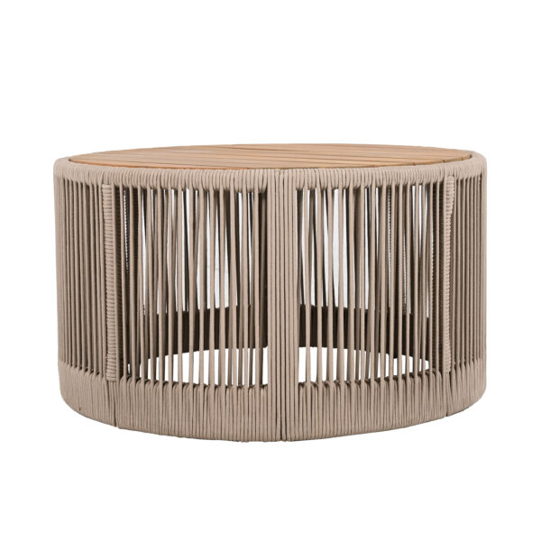ed8c9a744a7748f5852a7e37bbff8a76_e287b63e991a598dabf9d04b2e6b6713 Rustic Industrial Table Set of 2,Coffee Table & Side Table with Woven Rope Design, Modern Functionality Stylish Table Set for Living Room and Home Decor-Rope Beige