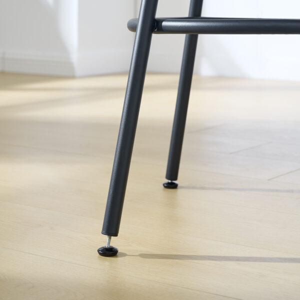 f6b72a1a01944c83b81e7571dcb23cf9_20240113_aae99775bb67211b74069a85abc8a773 Round bar table and stool set with shelf, upholstered stool with backrest, Rustic Brown, 24.17"W x 24.17"D x 36.02"H