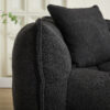 Soft beanbag chair with high resilience foam core for two people. The comfortable square recliner sofa is ideal for family members and friends engaged in games, reading, watching TV