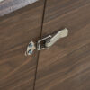 Extendable table,DINING TABLE,OFFICE TABLE,COFFEE TABLE,metal leg,MDF top,100/140/180x100x75cm,WALNUT  COLOR