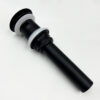 2 Pcs Bathroom Sink Drain with Overflow, Vessel Sink Lavatory Vanity Pop Up Drain Stopper, 304 Stainless Steel